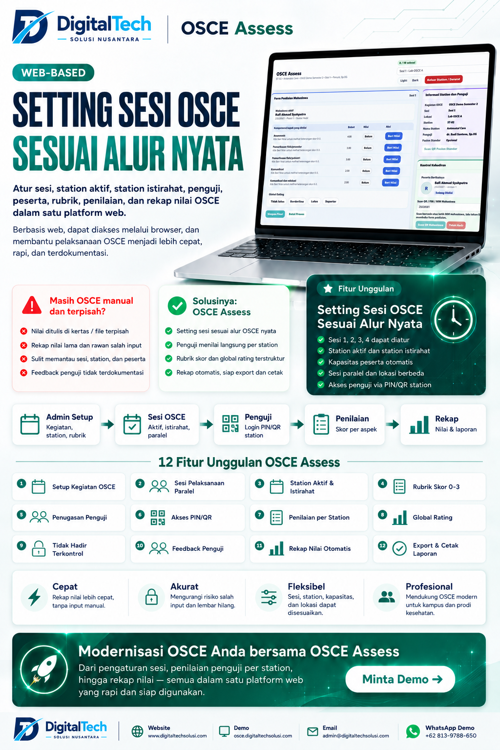 Flyer OSCE Assess - PT DigitalTech Solusi Nusantara